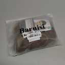 Baruisi Short Fluffy Brown Wigs for Women Natural Looking Synthetic Curly Hair Wig with Bangs