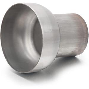 A-KARCK Exhaust Adapter Connector 2" OD to 4" OD, Exhaust Pipe Reducer 4" Overall Length 304 Stainless Steel