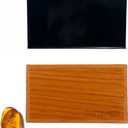 Car Air Freshener - Wood Air Freshener - Car Odor Eliminator - Visor Clip Scent Starter Kit (1 Count (Pack of 1), Amber/Starter Kit)