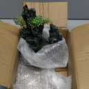 Aquarium Decor - Fish Tank Decorations with Mountain View Stone Ornament, Ideal for Betta, Snails, Turtle, Hiding, Climbing, Exploring, Landscaping, Aquascaping (Hill 03)