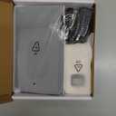 SMARTRO SC91 Projection Alarm Clock for Bedrooms with Weather Station, Wireless Indoor Outdoor Thermometer, Temperature Humidity Monitor Gauge Hygrometer