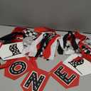 Racing Car ONE High Chair Banner - Racing Car First Birthday Party Decorations For Baby,Fast One Birthday Party Decor