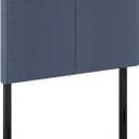 Furinno Roanne Upholstered Headboard, Twin, Denim