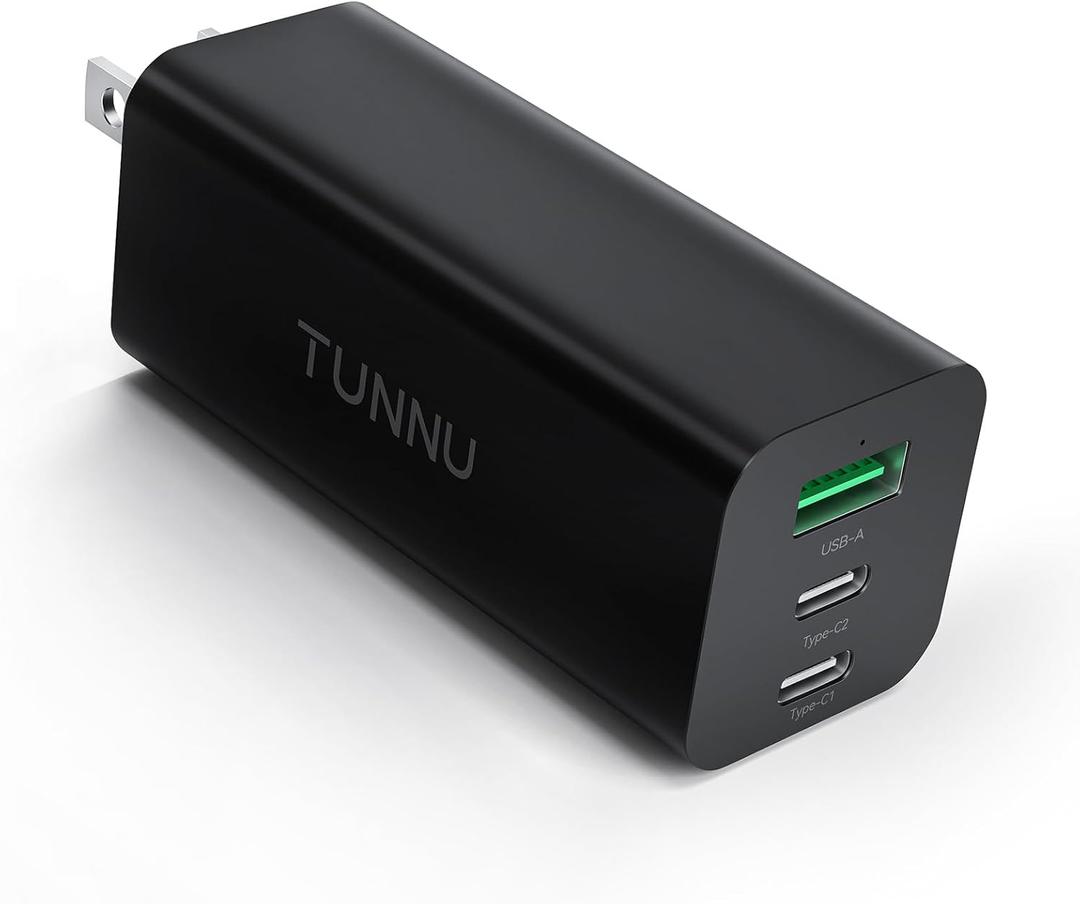 65W USB C Charger Block 100W Cable Ultra Compact Fast Charging Cube PD 3.0 QC 4.0 Type C Brick Foldable Plug for iPhone 15/14/13 Pro Pixel MacBook Pro/Air iPad Pro Galaxy S20/S10 Dell XPS 13 Note