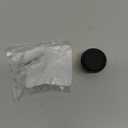 Amerock | Cabinet Knob | Matte Black | 1-3/8 inch (35 mm) Diameter | Destine | 1 Pack | Drawer Knob | Cabinet Hardware
