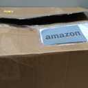 Amazon Basics Airtight Dog Food Storage Container with Scoop and Wheels, 69 QT, Gray