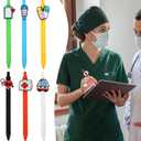 3 x Nurse Pens,Nurse Gifts,Nurses Week Gifts,Appreciation Gift for Nursing School Students,Gel Ink Pens Nurses Essentials for Work Medical Assistant Stocking Stuffers for Nursing