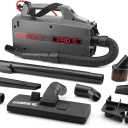 Oreck Commercial XL Pro 5 Super Compact Canister Vacuum Cleaner, Lightweight Bagged Canister Vac with Attachments, Portable, Extended Cleaning Reach, Corded Vacuum Cleaners for Commercial Use