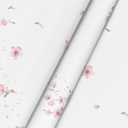 Horaldaily Spring Tablecloth 60×60 Inch Square, Pink Cherry Blossoms Washable Seasonal Table Cover for Party Picnic Dinner Decor