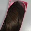 Hair Topper 12inch Clip in Synthetic Hair Toppers for Women with Thinning Hair Layered 6.5"X6.5" Big Base Toppers Hair Pieces for Women Natural Look Medium Brown with Highlights