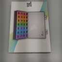 Extra Large Weekly Pill Organizer 4 Times a Day, Fullicon XXL Large Pill Box, 7 Day Medicine Organizer, Black Pill case for Vitamin/Fish Oil/Supplements (Multicolor)