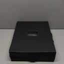 Trading Card Storage Box Gomyrod, 5-Row Card Case with Commander Display & Portable Handle, 4200+ MTG Deck Box Compatible for MTG/TCG/Magic Cards, 30 Colorful Divider, 8 Card Supporters (Black & Grey)