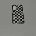 Cute Case for Samsung Galaxy S25 Edge for Women Girls - Funny Plaid Flower Design Compatible with Magsafe Magnetic Ring Holder Kickstand Fashion TPU Phone Covers