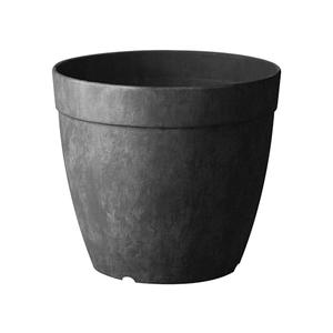 Root & Vessel Dolce Round Planter, Grey, 8"