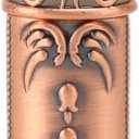Sewing Needles Holder, Vintage Sewing Needles Case Metal Embroidery Needle Storage Case Tube Box for Hand Sewing Needles (Rose Gold)