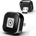 Wireless CarPlay Adapter for iPhone - Mini USB Design, Plug & Play, Auto Connect,Convert Wired to Wireless CarPlay in Seconds, iOS 10+ Compatible (2025 Upgrade) for Cars 2016+ (Black)