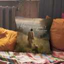 3 x He is Risen Easter Throw Pillow Covers - Christian Religious Easter Lamb Decor, Esus and the Lost Lamb Religious Pillow Covers for Home Bedroom Couch