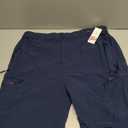 Pudolla Men's Hiking Cargo Shorts 9" Lightweight Outdoor Work Shorts for Men Travel Golf Camping Casual with 5 Zipper Pockets(Navy X-Large)