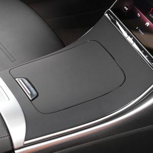 Car Center Console Gear Shift Panel Protector Cover Silicone Sticker Interior Washable Wrap Kit Fit for Mercedes Benz GLC X254 GLC260 GLC300 GLC300e GLC43 AMG 2023 2024 2025 Accessories