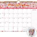 Lbylyhxc 2026 Calendar - Includes January 2026 to June 2027-18 Monthly Wall Calendar 2026, 11 x 8.5 Inches.Thick Paper with Julian Dates and Block for New Year and Christmas Presents (Wall Calendar 2026-2027 Seasons)
