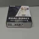 Delupet Dog Shock Collar 2 Dogs- 4500FT Dual-Direct Dog Training Collars with Remote for Small Medium Large Dog, IPX8 Waterproof Rechargeable E-Collar with Beep(1-8), Vibration(1-3), Shock(0-99), Blue