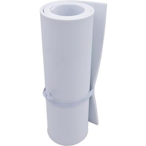 OISAKLD EVA Foam 6mm 13.7"x39" Craft Foam Sheet 74 kg/m Cosplay Foam for Craft Model Cosplay 6mm (White)