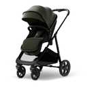 Mompush Wiz 2 in 1 Baby Stroller with Infant Pramette Mode, One Hand Fold Convertible Newborn to Toddler Stroller with Reversible Seat and Large UPF 50+ Canopy