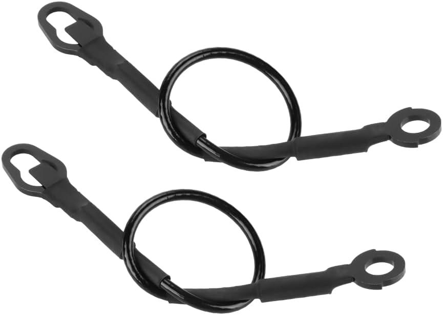 Truck Rear Tailgate Cables Tail Gate Support Cables Pickup Tailgate Lift Straps - Compatible for Toyota Tundra 2004-2006 (3.4L/4.0L V6, 4.7L V8) - Replace Part 657700C100 65770-0C100 - Set of 2 Truck Rear Tailgate Cables Tail Gate Support Cables Pickup Tailgate Lift Straps - Compatible for Toyota Tundra 2004-2006 (3.4L/4.0L V6, 4.7L V8) - Replace Part 657700C100 65770-0C100 - Set of 2