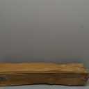 Mela Artisans Wooden Pillar Candle Holders | Willow Design | Set of 3 Mango Wood Candlesticks | Whitewash | Sizes 6" & 9" &12" | Table Decor | Centerpiece | Mantel | Wedding | Living Room Decor