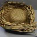 Patelai 4 Pcs Puerto Rico Straw Hat Hawaii Straw Hat Scarecrow Costume Accessory for Summer Beach Women Men (Dark)