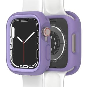 OtterBox - Apple Watch Series 7/8/9, 41mm Exo Edge Bumper Case - Protective Case for Smartwatch, Sleek & Precision Fit - Reset Purple
