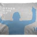 Jay Franco Kids Sheet Set with Fitted, Flat Sheets & Pillow Cover - Ultra-Soft Bedding with Pillowcase for Room Decor, Grey - Messi, 4 Piece Queen