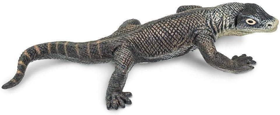 Safari Ltd. Komodo Dragon Figurine - Realistic 5.5" Reptile Figure - Educational Toy for Boys, Girls and Kids Ages 3+