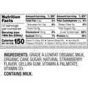 Horizon Organic Shelf Stable 1% Lowfat Strawberry Milk Boxes, Pack of 12 - 8g Protein per Serving (EXP 09/24/26)
