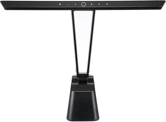 Professional LED Piano Lights for Upright Piano - Piano Lamps with Ambient Light, Favorite Mode, Eye-Care, 5 Levels Color Temperatures, 5 Levels Dimming, Steady Base, Black(Updated Version)