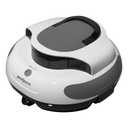PoolPure Aquaguard SE II 2025 Cordless Robotic Pool Cleaner with 5000mAh Large Battery, 120-Min Operating Time, Adjustable Path Options for Above-Ground Pools and More (White-Grey)