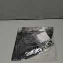 Plastic Baffle, Wrap Around Squirrel Baffle, Unique Wrap Around Guard Protects Hanging Bird Feeders, 12-18 Inch Squirrel Guard Baffle Bird Seed, Easy to Install and Durable Black(16in)