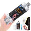 Tub Repair kit White，Great for Marine Fiberglass Shower, Porcelain Sink, Ceramic, Acrylic Bathtub Patch chip, Erase a Hole, Toilet refinishing, high Strength Small Hole Grout chip Hole Caulk Repair (1)