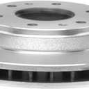 ACDelco Silver Front Brake Rotor 18A1119A | GM 19241813 Brake Rotors for Select Buick Rainier, Chevy, Chevrolet Trailblazer, GMC Envoy, Oldsmobile, and more