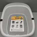 Arm & Hammer Large Sifting Litter Box Scoop Free Cat Litter Tray with Microban, Made in USA
