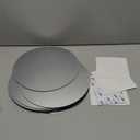 10 Pack Round Mirror Centerpieces for Tables Decorations, 10" Acrylic No Glass Circle Mirror Tray Candle Plate Centerpiece Table Decorations for Wedding Decorations Party, Wall Decor