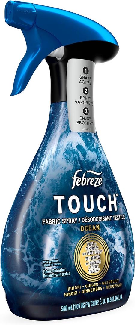 Febreze Touch Fabric Spray Ocean, 16.9 oz (1 pack)