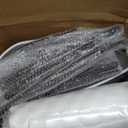 Lekereise Raised Dog Bed for Medium Dog 42x29 Inch, Orthopedic Pet Beds with Waterproof Egg Crate Foam, Removable Dogs Couch Bed for Indoor Outdoor, 2-in-1 Design, Load 70lb, Grey