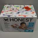 The Honest Company Comfort Dry Disposable Diapers for Sensitive Skin, Hypoallergenic, Fragrance-Free, Multi-Colored Giraffes + Barnyard Babies, Club Box, Size 2 (12-18 lbs), 72 Count