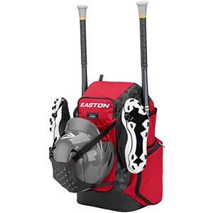 Easton | WALK-OFF MOJO Backpack Equipment Bag | Baseball & Softball | Multiple Colors, Red-Mojo