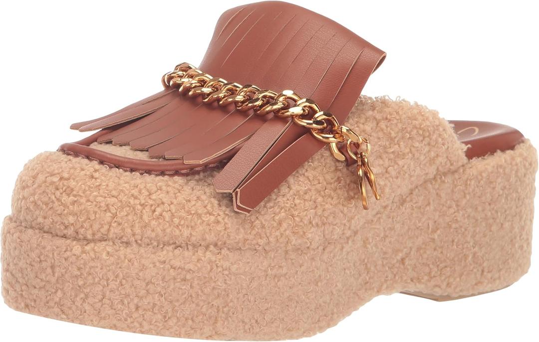 Circus NY by Sam Edelman Women's Joan Clog (6.5, Dark Blonde/Brown Sugar)