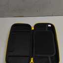 Orzly Carrying Case for Nintendo Switch OLED and Switch Console - Yellow Protective Hard Portable Travel case Shell Pouch for Nintendo Switch Console & Accessories