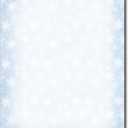 Blue Snowflakes Holiday Stationery Paper  80 Sheets  Light Blue Frosted Border Holiday Letterhead for Christmas Letters, Winter Events & Seasonal Greetings  Inkjet & Laser Printer Compatible