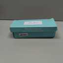 Ankis Black Nude White Strappy Heels Women 1 Inch Low Chunky Block Heel Heeled Sandals Square Open Toe Slip On Slides Mules Size 8.5