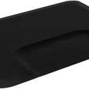 3'x 4' Anti Fatigue Salon Mat for Hair Stylist,1/2" Thick Comfort Beauty Salon Floor Mat,Barber Shop Salon Chair Mats,with Square Cutout,for Barbershop Beauty Spa Hairdressing (Black-A, 3'x 4')